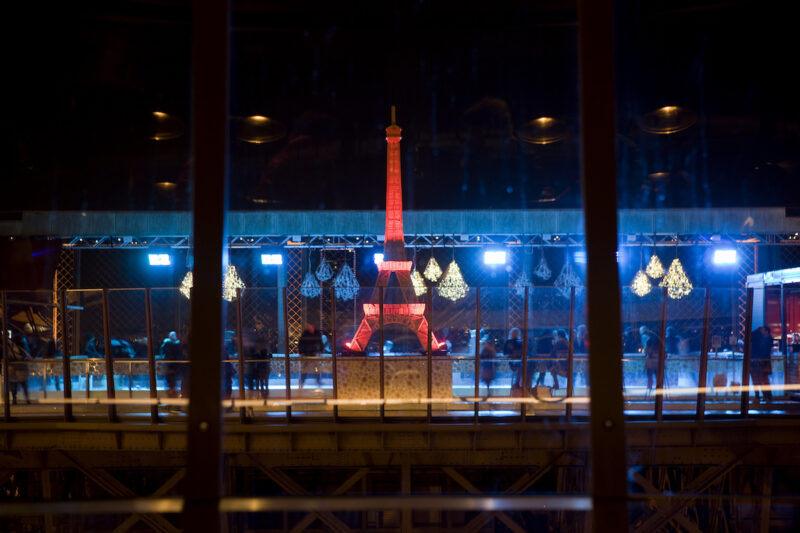 Tour Eiffel – terrasse hivernale