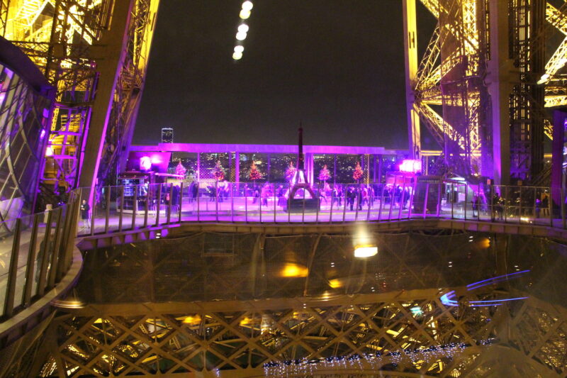 Eiffel Tower – winter terrace