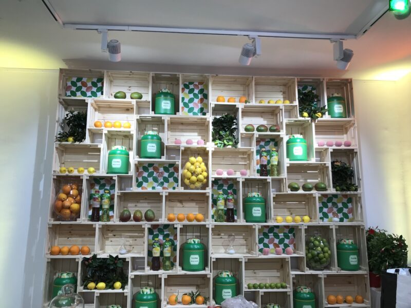 Pop up store éphémère Fuze Tea