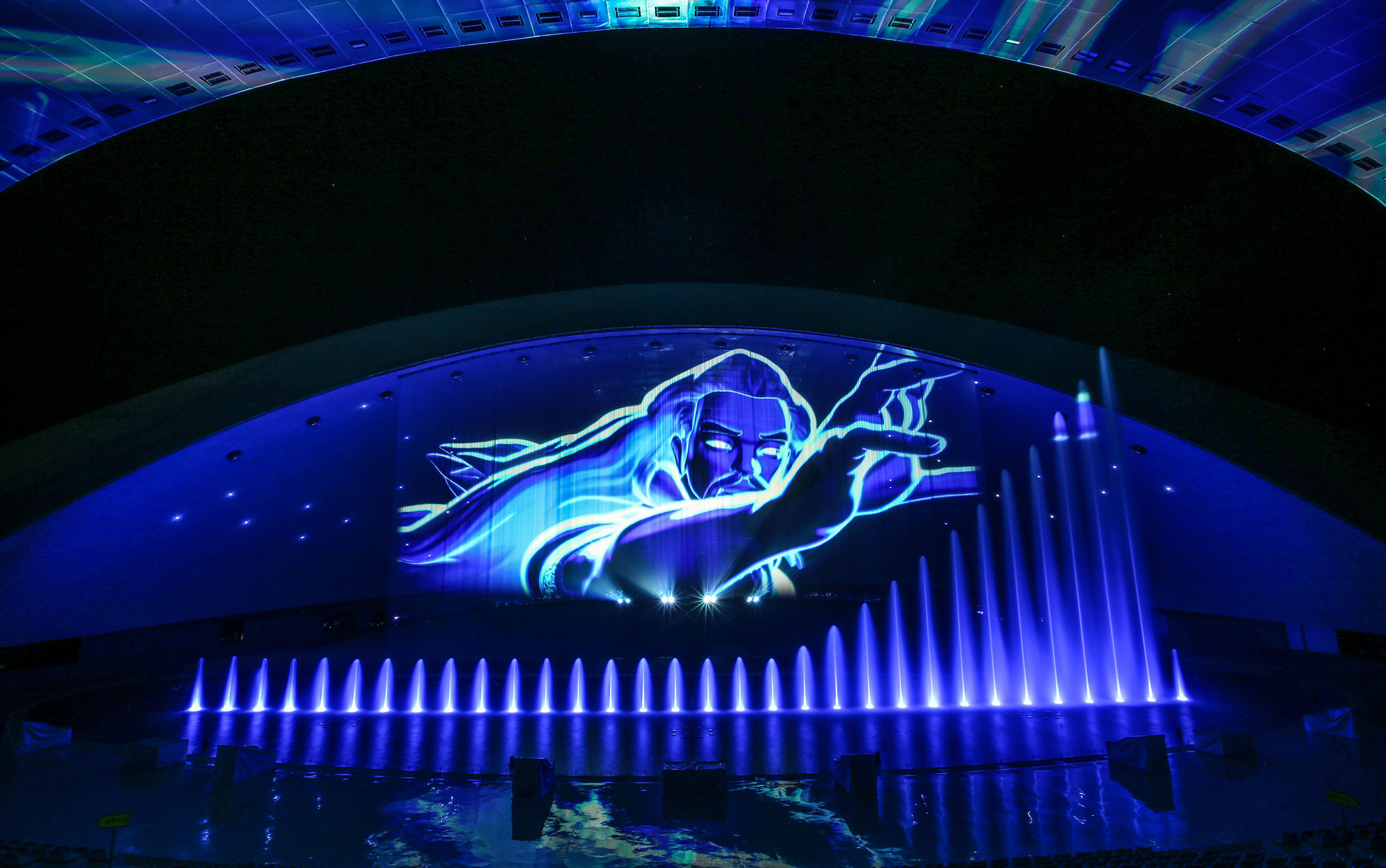 Spectacle aquatique The Legend of Pangu - crystal